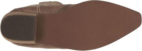 Womens Western Cowgirl Cowboy Boots Mid Calf Snip Toe Fashion Shoes in Kuwait