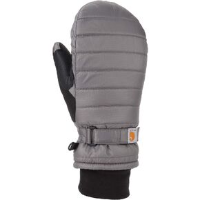Carhartt womens Quilts Insulated Mitten, Charcoal, Medium in Saudi Arabia