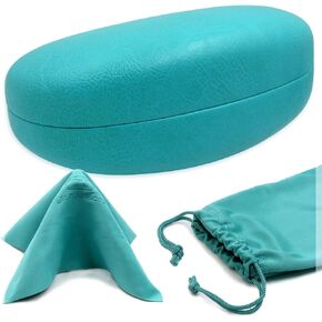 MyEyeglassCase® Large Hard Sunglasses Case | fits Large to Extra Large curved Sunglasses, with microfiber cloth in Saudi Arabia