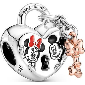 polengju Mom Heart Family Bead Dangle Charms Necklace Bracelet 925 Sterling Silver with 5A Cubic Zirconia for Mother's Day Birthday Valentine's Day Jewelry Collection Gifts for Women Girls