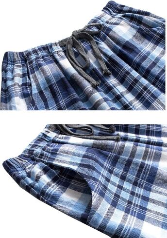 Big Boys Long Sleeve Plaid Pajamas Cotton Young Teens Sleepwear 10-16Years in Kuwait