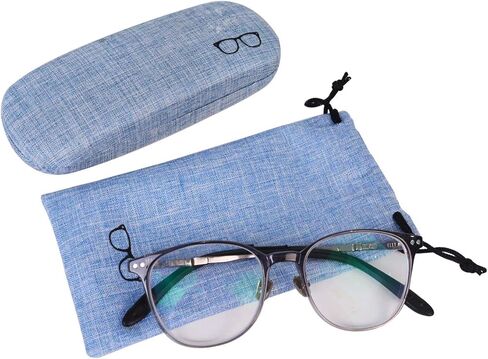 جراب Baitaihem 4 قطع صلب لنظارات العين المحمولة الصلبة مع حقيبة واقية in Kuwait