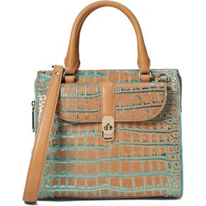 براهمين فريمونت حقيبة كارولين الصغيرة باللون الأزرق المعدني مقاس واحد in Saudi Arabia