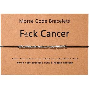 Dainty Beads Never Give Up Morse Code Bracelet Jewelry for Her Sterling Silver Beads on Silk Cord for Women Men Girls Boys in Saudi Arabia