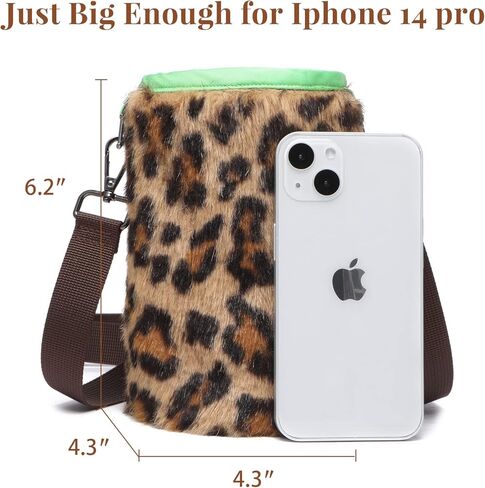 Mikahki Small Crossbody Bags for Women, Fashion Cell Phone Purse, Teen Girls Mini Bucket Cross Body Bag in Kuwait