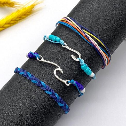 Long tiantian String Bracelets for Girls Friendship BraceletsWaterproof Summer Wave Bracelet Handmade Wave Bracelet for Teen Girls in Kuwait