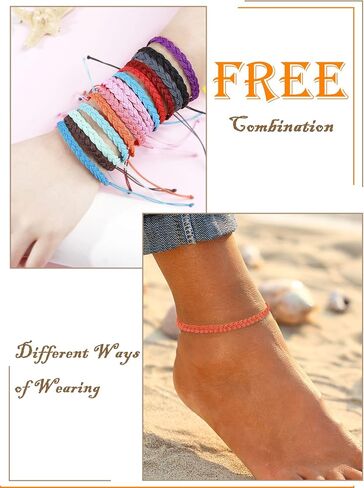 Long tiantian String Bracelets for Girls Friendship BraceletsWaterproof Summer Wave Bracelet Handmade Wave Bracelet for Teen Girls in Kuwait