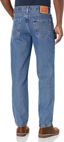 Levi's Men's 550 Relaxed Fit Jeans (Also Available in Big & Tall), Medium Stonewash, 33W x 29L in Saudi Arabia