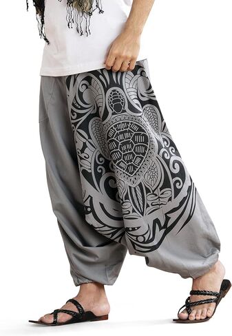 سراويل بوهو يوجا فضفاضة فاخرة للرجال من Veshti Company in Kuwait