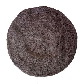 Hysunland Women's Satin Lined Knitted Beret Ladies Winter Autumn Warm and Soft Beanie Hat Solid Color in Kuwait