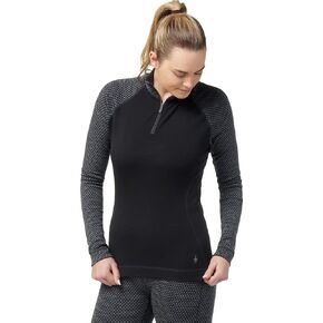 Smartwool Women's Merino 250 Pattern 1/4 Zip Base Layer – 100% Merino Wool in Saudi Arabia
