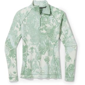 Smartwool Women's Merino 250 Pattern 1/4 Zip Base Layer – 100% Merino Wool