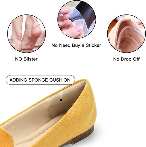 MUSSHOE Flat Shoes Women Comfortable Slip on Women's Flats Dress Shoes for Women in Saudi Arabia