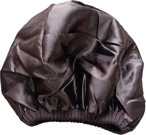 Hysunland Women's Satin Lined Knitted Beret Ladies Winter Autumn Warm and Soft Beanie Hat Solid Color in Kuwait