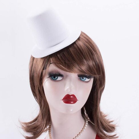 قبعة Lawliet صغيرة طويلة القامة، مشابك قاعدة تمساح، قبعات Millinery Craft A006 in Kuwait