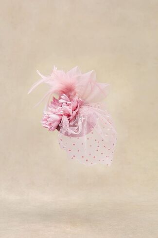 قبعات BABEYOND Fascinator للنساء - قبعات حفلات الشاي Kentucky Fascinators Derby Hat الزفاف كوكتيل زهرة الريش مشبك الشعر in Kuwait