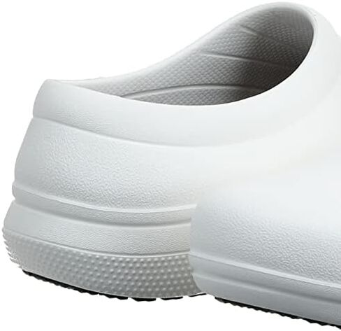 Crocs Unisex-Adult Men's and Women's on The Clock Clog | Slip Resistant Work Shoes in Saudi Arabia
