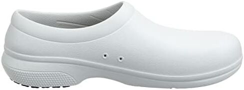 Crocs Unisex-Adult Men's and Women's on The Clock Clog | Slip Resistant Work Shoes in Saudi Arabia