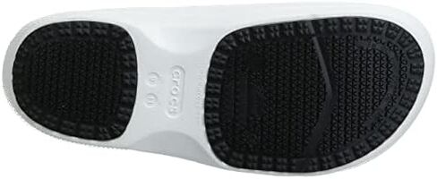 Crocs Unisex-Adult Men's and Women's on The Clock Clog | Slip Resistant Work Shoes in Saudi Arabia