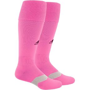 جوارب كرة القدم Metro 4 من Adidas (زوج واحد)، أزرق داكن/أبيض/رمادي شفاف - أزرق داكن، مقاس متوسط in Saudi Arabia