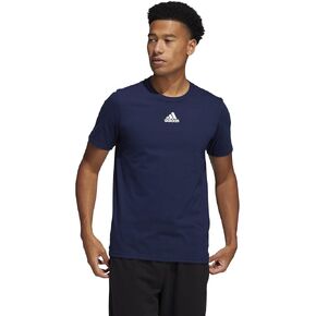 adidas Men's Amplifier Regular Fit Cotton T-Shirt EK017 XL Collegiate Navy in Saudi Arabia