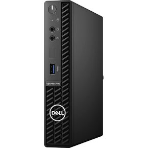 Dell OptiPlex 3000 3090 Desktop Computer - Intel Core i5 10th Gen i5-10500T Hexa-core (6 Core) 2.30 GHz - 8 GB RAM DDR4 SDRAM - 256 GB M.2 PCI Express NVMe SSD - Micro PC - Black in Saudi Arabia