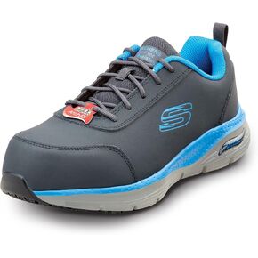 Skechers Work Arch Fit Beau, Men's, Athletic Style, Alloy Toe, EH, MaxTrax Slip Resistant, Work Shoe in Saudi Arabia