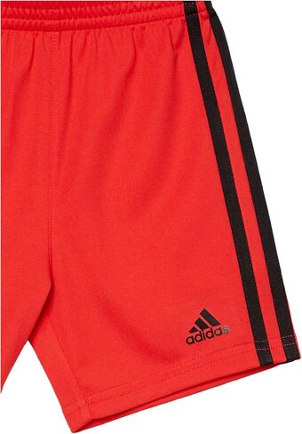 adidas Baby Boys Short Sleeve Cotton Graphic Tee & Short Set in Saudi Arabia
