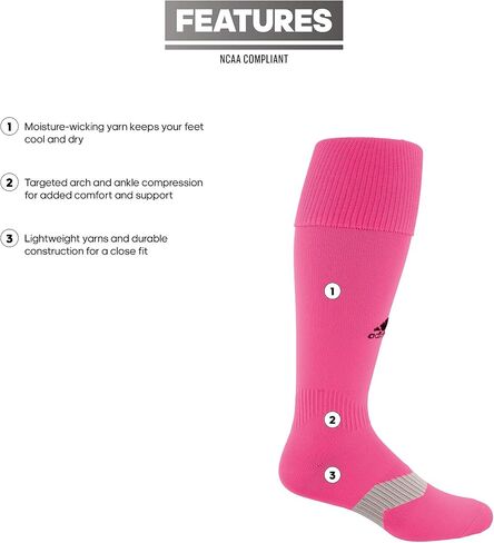 adidas Metro 4 Soccer Socks (1-Pair) in Saudi Arabia
