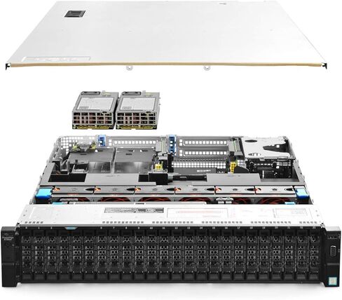 Dell PowerEdge R730xd Server 2X E5-2667v3 3.20Ghz 16-Core 128GB 8X 300GB H730P (Renewed) in Saudi Arabia