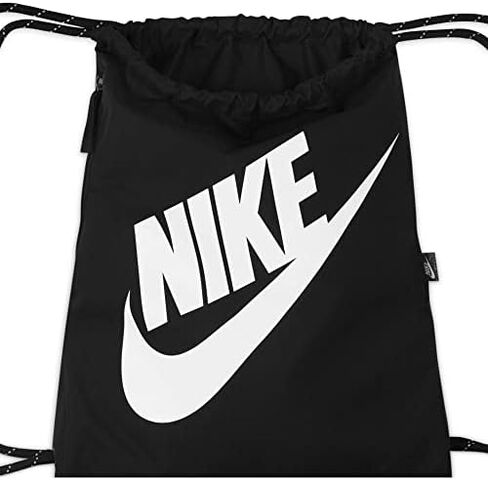 حقيبة رياضية برباط من Nike Heritage (مقاس واحد، حقيبة Nike Heritage برباط، وردي جيبسي/وردي جيبسي/برونزي معدني) in Kuwait