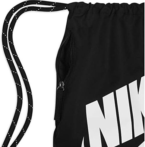 حقيبة رياضية برباط من Nike Heritage (مقاس واحد، حقيبة Nike Heritage برباط، وردي جيبسي/وردي جيبسي/برونزي معدني) in Kuwait