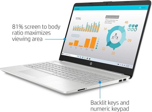2020 HP Laptop 15.6" HD Touchscreen Intel Core i7-1065G7 8GB DDR4 SDRAM 512GB SSD Intel Iris Plus Graphics Windows 10 in Saudi Arabia