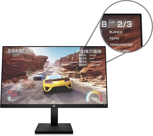 HP 32-inch 165Hz QHD HDR Gaming Monitor, Eyesafe (X32, black) in Saudi Arabia
