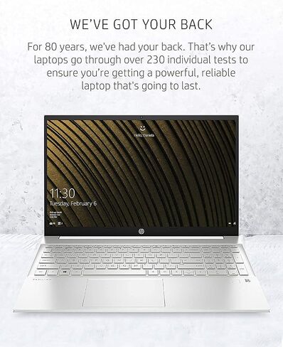 2022 HP Pavilion Laptop - 15.6" FHD (1920 x 1080) IPS - 11th Intel i7-1165G7 - Iris Xe Graphics - 32GB DDR4 - 1TB NVMe SSD - HDMI - USB-C - WiFi 6 - Bluetooth 5 - Windows 11 Pro w/ 32GB USB in Saudi Arabia