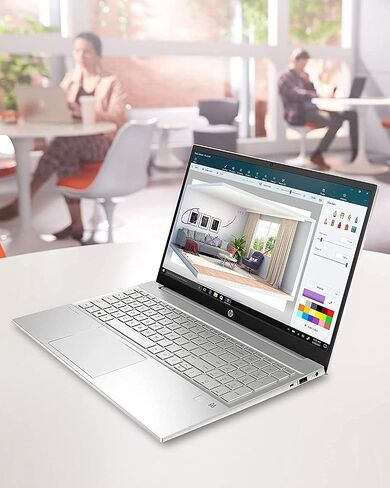 2022 HP Pavilion Laptop - 15.6" FHD (1920 x 1080) IPS - 11th Intel i7-1165G7 - Iris Xe Graphics - 32GB DDR4 - 1TB NVMe SSD - HDMI - USB-C - WiFi 6 - Bluetooth 5 - Windows 11 Pro w/ 32GB USB in Saudi Arabia