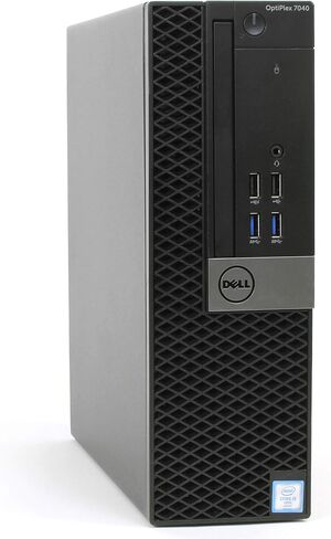 Dell Optiplex 7040 Small Form Desktop, Intel Quad Core i7 6700 3.4Ghz, 64GB DDR4, 1TB NVMe PCIe M.2 SSD, HDMI, Windows 10 (Renewed) in Saudi Arabia