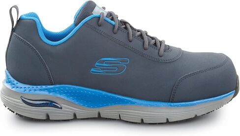 Skechers Work Arch Fit Beau, Men's, Athletic Style, Alloy Toe, EH, MaxTrax Slip Resistant, Work Shoe in Saudi Arabia