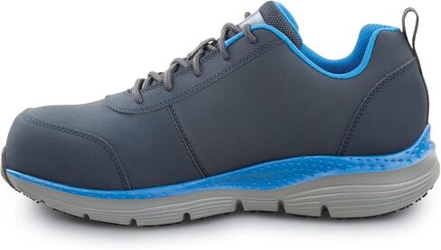 Skechers Work Arch Fit Beau, Men's, Athletic Style, Alloy Toe, EH, MaxTrax Slip Resistant, Work Shoe in Saudi Arabia
