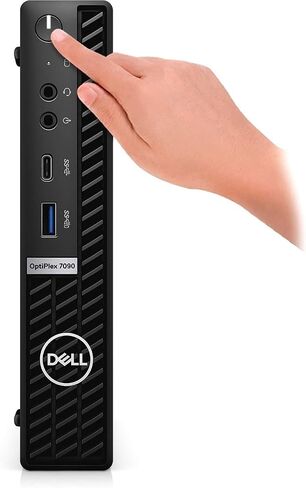 Dell OptiPlex 7000 7090 Desktop Computer - Intel Core i7 11th Gen i7-11700T Octa-core (8 Core) 1.40 GHz - 16 GB RAM DDR4 SDRAM - 512 GB M.2 PCI Express NVMe 3.0 x4 SSD - Micro PC - Black in Saudi Arabia