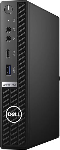 Dell OptiPlex 7000 7090 Desktop Computer - Intel Core i7 11th Gen i7-11700T Octa-core (8 Core) 1.40 GHz - 16 GB RAM DDR4 SDRAM - 512 GB M.2 PCI Express NVMe 3.0 x4 SSD - Micro PC - Black in Saudi Arabia
