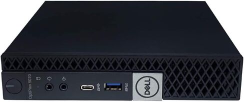 Dell Optiplex 5070 Micro MFF Desktop PC Intel i3-9100T, 16GB DDR4 New 512GB M.2 NVMe SSD, WiFi BT HDMI New KB & Mouse Windows 11 Pro (Renewed) in Kuwait