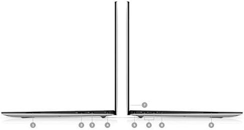 Dell XPS 9370 Laptop, 13.3in UHD (3840 x 2160) InfinityEdge Touch Display, 8th Gen Intel Core i7-8550U, 16GB RAM, 512 GB SSD, Fingerprint Reader, Windows 10, Silver (Renewed) in Saudi Arabia