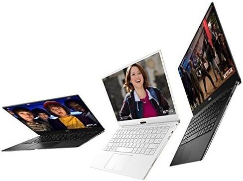 Dell XPS 9370 Laptop, 13.3in UHD (3840 x 2160) InfinityEdge Touch Display, 8th Gen Intel Core i7-8550U, 16GB RAM, 512 GB SSD, Fingerprint Reader, Windows 10, Silver (Renewed) in Saudi Arabia