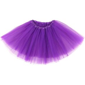 Simplicity Baby Girl's 4 Layers Tulle Tutu Skirt, 6 Months to 8 Years in Saudi Arabia