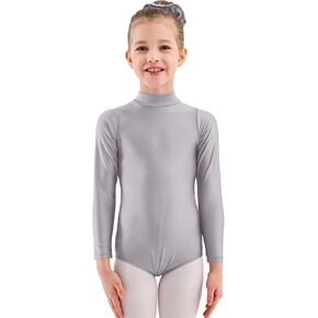 speerise Updated Toddler Girls Long Sleeve Ballet Dance Leotard for Kids and Teens