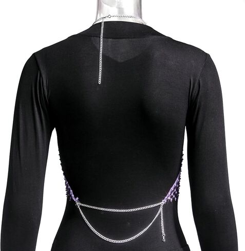 Women Sexy Glitter Rhinestone Halter Tank Top Shiny Fishnet Mesh Crop Top Rave Outfit See Through Cami in Kuwait