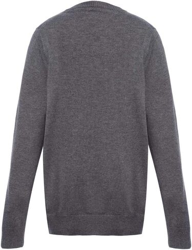 Tommy Hilfiger Girls V-Neck Sweater, Kids Long Sleeve School Uniform Clothes with Tall Sizes in Saudi Arabia
