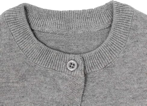 Little Girl Knit Cardigan Sweater - Toddler Button Down School Uniforms Cardigan in Kuwait