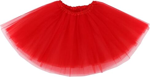 Simplicity Baby Girl's 4 Layers Tulle Tutu Skirt, 6 Months to 8 Years in Kuwait